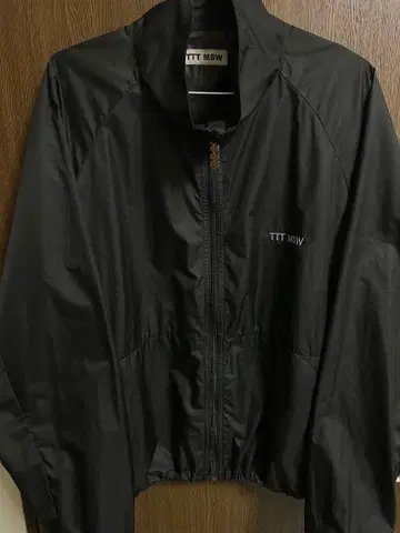 TTT MSW 블랙 나일론 자켓 립스탑 m 사이즈