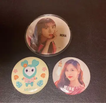 TWICE Mina 캔뱃지 세트