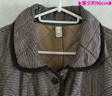 #보아 안감 플리스 롱 코트 #퀼팅 #하운드투스