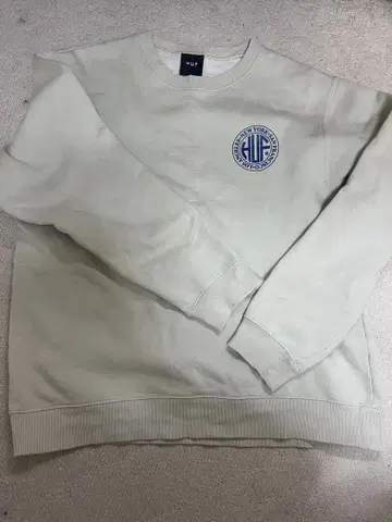 HUF 크림 맨투맨 트레이닝복