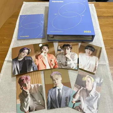 BTS MEMORIES 2021 Blu-ray 세트 포토 카드 7매 포함