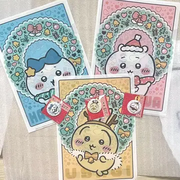 치이카와 클리어 파일 캔 거울 6종 세트 세븐일레븐 세븐