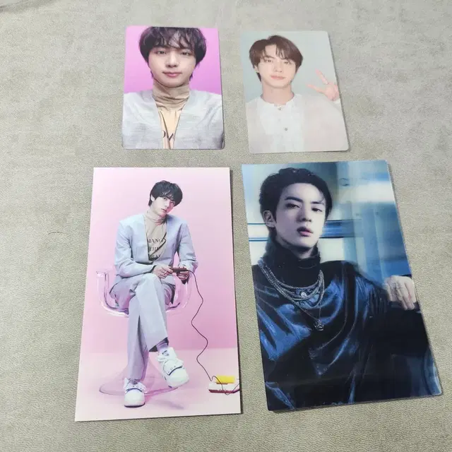 bts 방탄 석진 프루프 4개 세트 포카