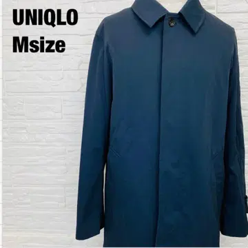 UNIQLO 유니클로 스텐카라 코트 네이비 1091