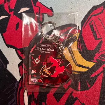 해즈빈 호텔 애니메이트 카페 알래스터 하트 아크릴 키링