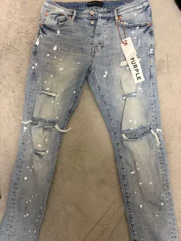 PURPLE-BRAND 데님 퍼플 데님