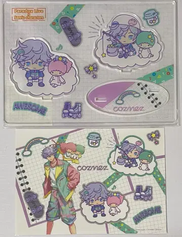 Paradox Live 파라라이 cozmez 산리오 아크릴 스탠드 특전