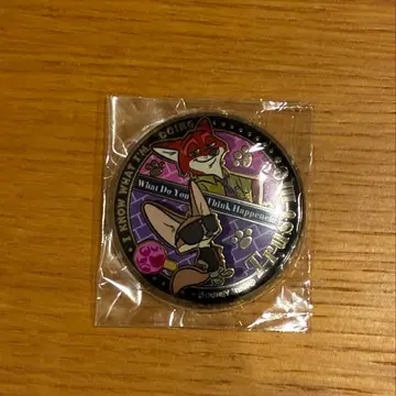 디즈니 주토피아 금 배지 닉&피닉 영화