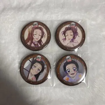 귀멸의 칼날 코쵸우 시노부 코쵸우 카나에 캔뱃지 ufotable