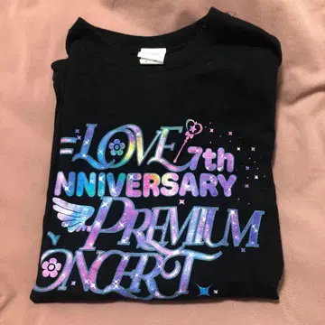 7주년 T셔츠 프레치케 이코라부 =LOVE 이퀄러브