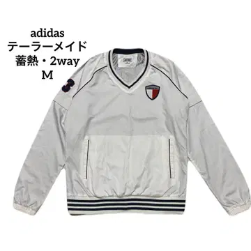 adidas 테일러메이드 축열 2way 스니드 자켓 화이트 M*482