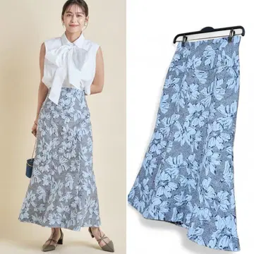 마이 스트라다 자카드 스커트 아푸와이저 리셰 저스길리티