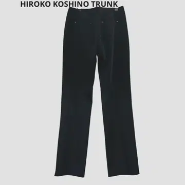 HIROKO KOSHINO TRUNK 스트레치 팬츠 40 블랙 검정