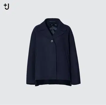 UNIQLO +J 유니클로 울 블렌드 더블 페이스 셔츠 자켓 S