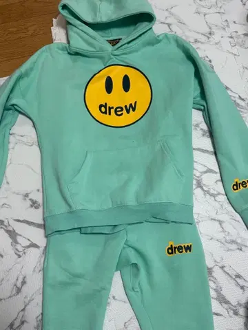 드루 하우스 민트 그린 후드티 아담스 저글러