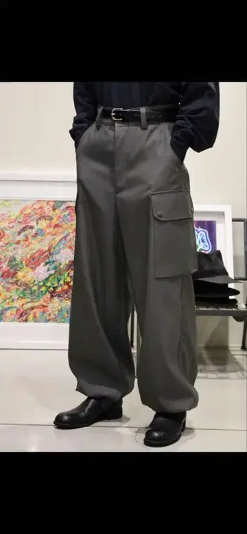 더 르라크스 밀리터리 팬츠 카고 팬츠 46