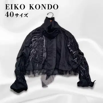 에이코 콘도 변형 디자인 블라우스 가디건 상의 라이트 아우터