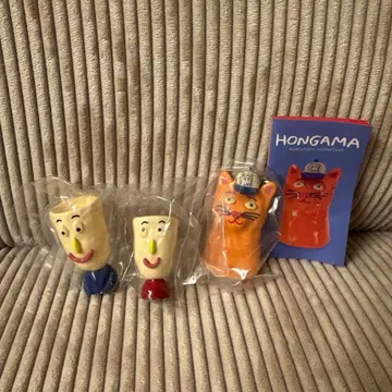HONGAMA 미니어처 피규어 3체 세트