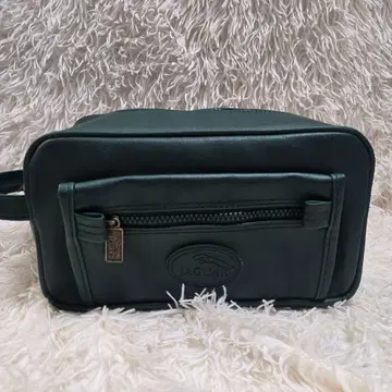 JAGUAR 클러치백 세컨드 그린 재규어 레어