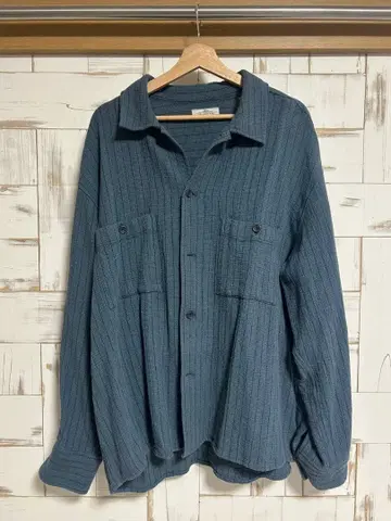 C/L 바스켓 핀스트라이프 셔츠