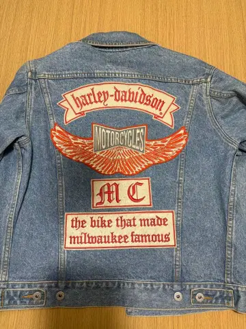 Harley-Davidson 데님 자켓
