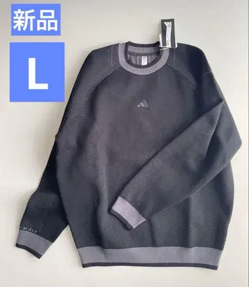 새상품 아디다스 골프 PRIMEKNIT 풀오버 긴팔 스웨터 L