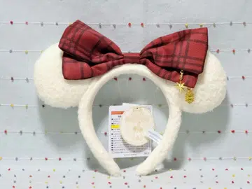 미사용 크리스마스 2025 릴린린 머리띠 도쿄 디즈니 리조트