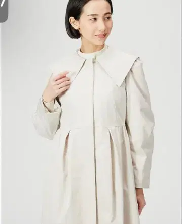 CELFORD 빅 칼라 트렌치코트