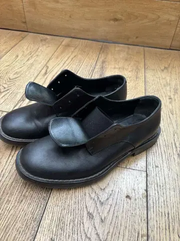 ann demeulemeester 가죽 신발