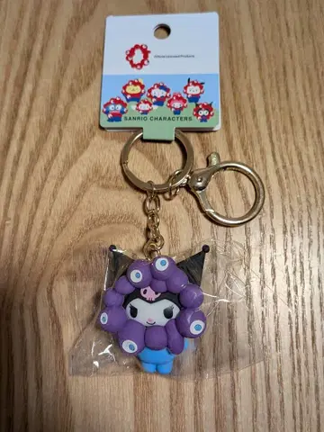 오사카 만국 박람회 산리오 미야쿠미야쿠 변신 마스코트 파스텔 키링 쿠로미