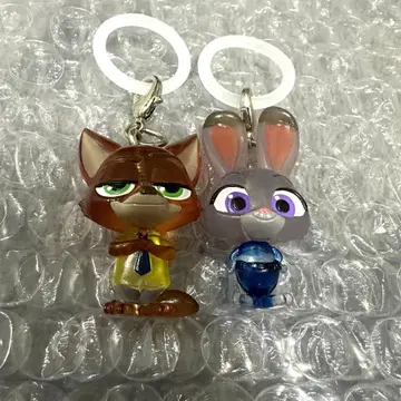 주토피아 메지루시 액세서리 닉 주디 2세트