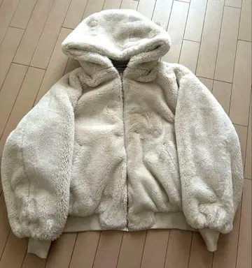 ZARA 리버서블 에코 퍼 자켓