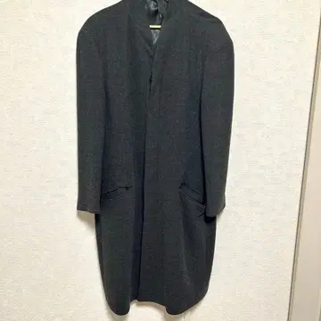 [ 새상품급 ] 아르마니 콜레치오니 체스터 코트 그레이 M 사이즈