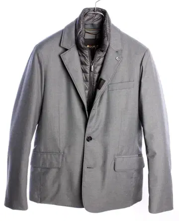 MOORER 무레르 테일러드 다운 자켓 그레이