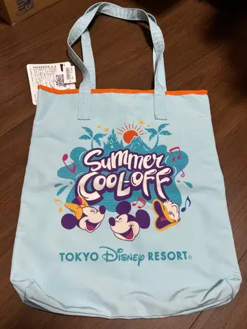 도쿄 디즈니 리조트 미세스 그린애플 콜라보 굿즈 토트백
