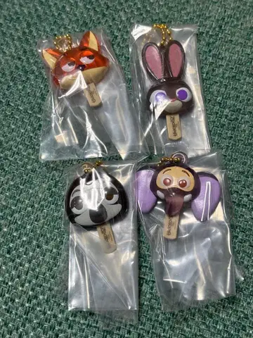 주토피아 아이스캔디 참 4종