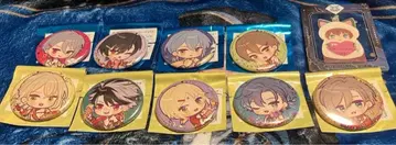 마호야쿠 마리오 크레이프 콜라보 트레이딩 금박 캔뱃지