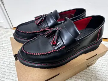 닥터마틴 ADRIAN RS 블랙 레드 US11