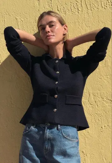 ZARA 니트 가디건