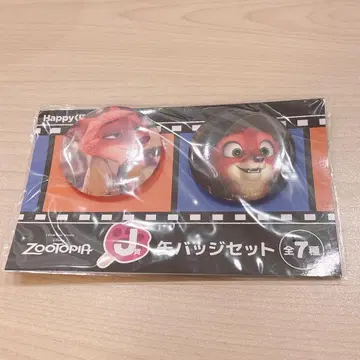 주토피아 해피 복권 J상 캔뱃지 닉 주니어 시절