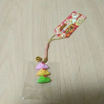 컬러풀 삼각형 스트랩 방울 달린 (교토 한정판) 야츠하시 세 자매