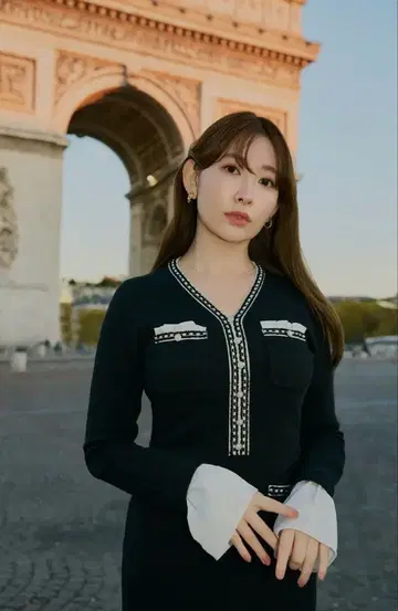 Herlipto Isaline Long Knit Dress