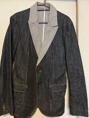 MEN'S MELROSE x Lee 콜라보 데님 테일러드 자켓