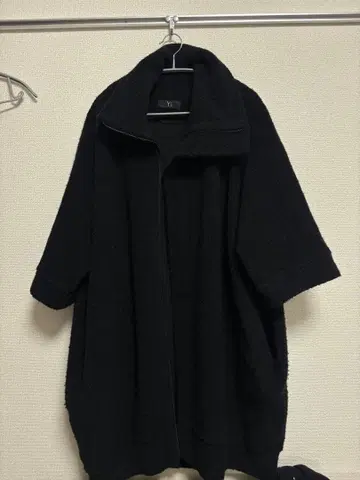 Y's 블랙 롱 코트