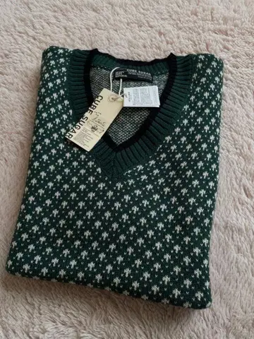 큐브 슈가 니트 베스트 M