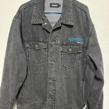 XLARGE 그레이 데님 자켓 L