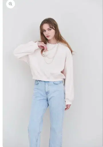 Liten Premium Warm Sweat 핑크