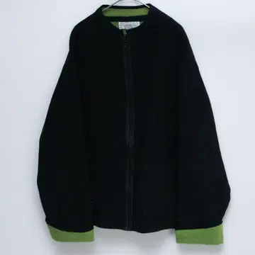 90s Fleece design zip up jacket 'XL size