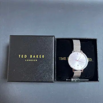 TED BAKER 쿼츠 손목시계 핑크 다이얼