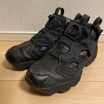 Reebok 리복 펌프 퓨리 저널 별주 블랙 가죽 26cm